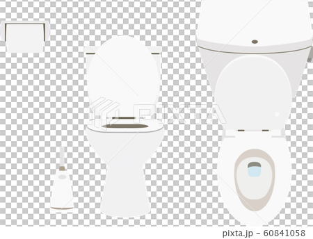 イラスト素材 トイレ 便器 ベクターのイラスト素材