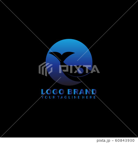 abstract fish logo abstract fish logo 60843930