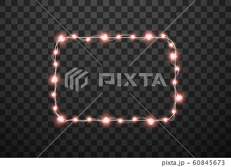 Hearts light bulbs isolated on transparent background, vector illustration Hearts light bulbs isolated on transparent background, vector illustration 60845673