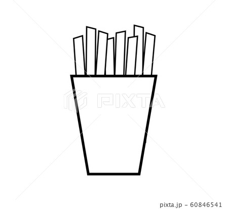 french fries icon 60846541