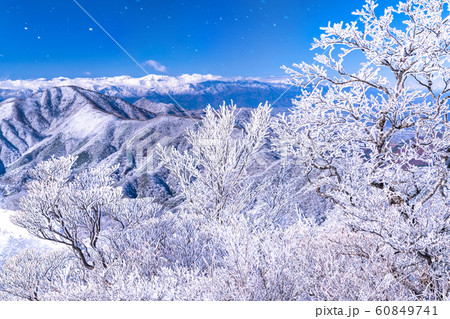 《山梨県》霧氷の森・三つ峠 60849741