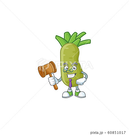 A professional judge wasabi presented in cartoon character design A professional judge wasabi presented in cartoon character design 60851017