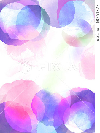 水彩手描き 春 背景イラストのイラスト素材