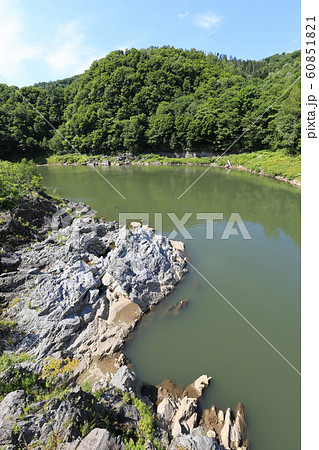 石狩川(旭川市・神居古潭) 石狩川(旭川市・神居古潭) 60851821