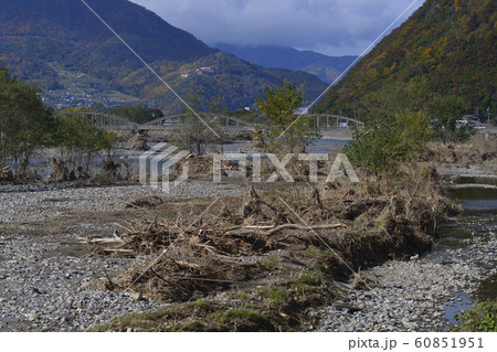 千曲川の水害の爪痕 千曲川の水害の爪痕 60851951