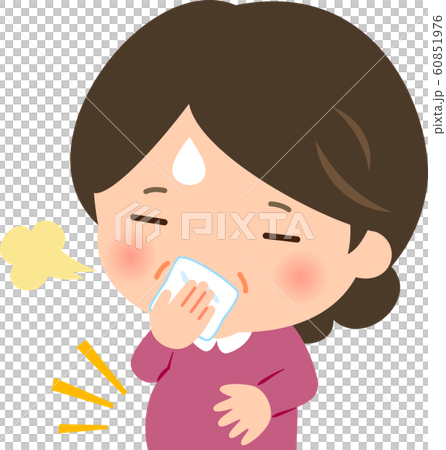 Middle-aged woman who got hungry due to overeating Middle-aged woman who got hungry due to overeating 60851976