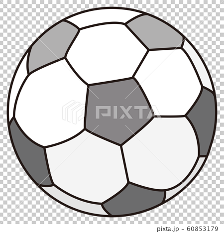 サッカーボール イラスト シンプルのイラスト素材 60853179 Pixta