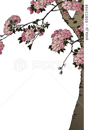 名所江戸百景 隅田川水神の森真崎のイラスト素材