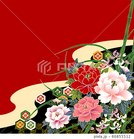 牡丹　赤　蘭 60855512