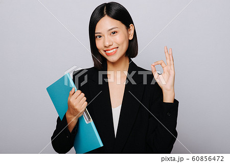 女性 ビジネス ファイル 女性 ビジネス ファイル 60856472