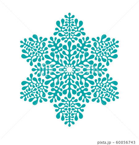 Vector Seamless Pattern with winter snowflakes Vector Seamless Pattern with winter snowflakes 60856743
