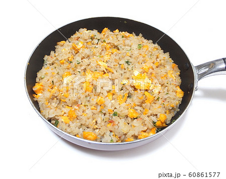 玉子たっぷりのもち麦入りチャーハン 玉子たっぷりのもち麦入りチャーハン 60861577