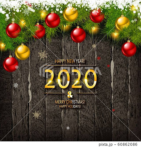 Merry Christmas and Happy new year sale banner. Merry Christmas and Happy new year sale banner. 60862086