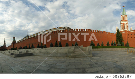 Panorama of Red Square on a summer day, Moscow 60862297