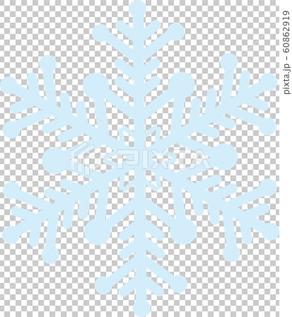 雪の結晶 60862919