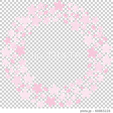 櫻花花圈 櫻花花圈 60863228