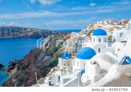 サントリーニ島の風景 60863760