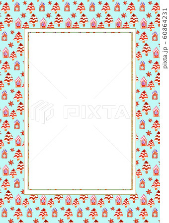 Gingerbread cookie village layout Gingerbread cookie village layout 60864231