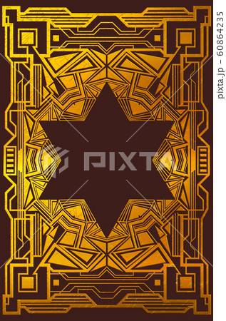 Frame art deco gold Frame art deco gold 60864235