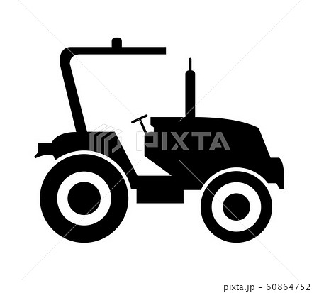 Tractor Iconのイラスト素材