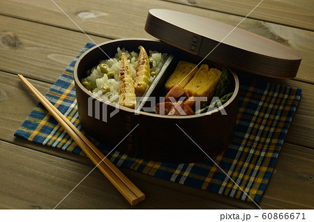 弁当（豆ごはん） 60866671