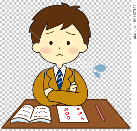 Students in uniform sitting 60867545