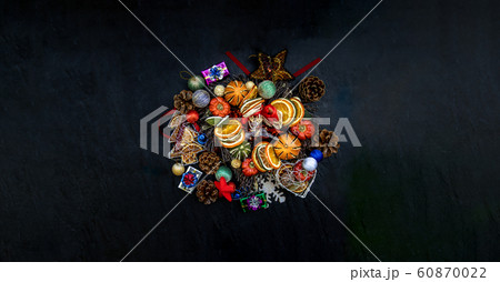 Christmas decoration. Twigs christmas tree, brown 60870022