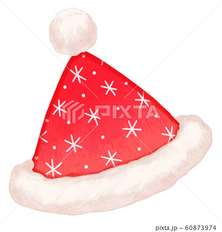 クリスマスの帽子のイラスト素材