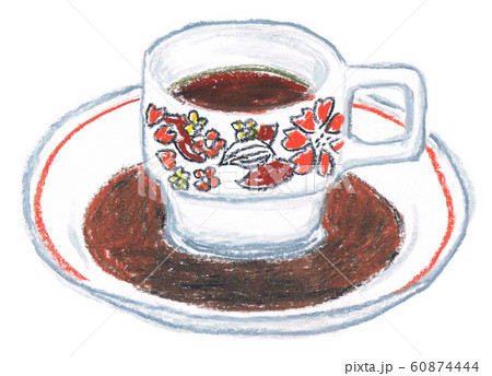 デミタスコーヒーのイラスト素材 [60874444] - PIXTA