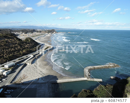 太平洋が広がるいわきの海岸 太平洋が広がるいわきの海岸 60874577