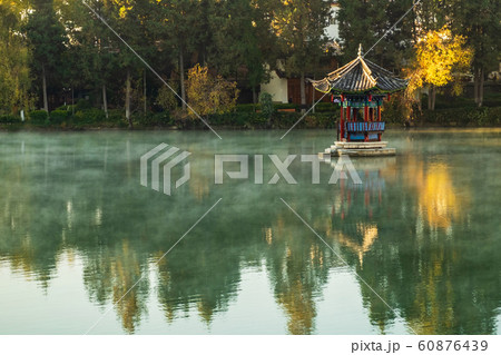 Beautiful of Black Dragon Pool with Jade Dragon Beautiful of Black Dragon Pool with Jade Dragon 60876439
