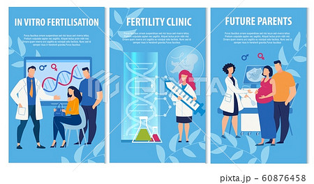 Advertising Info Banners Set for Fertility Clinic Advertising Info Banners Set for Fertility Clinic 60876458