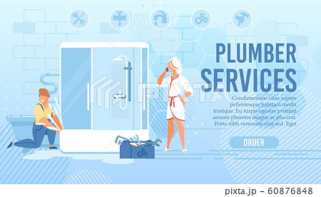 Flat Landing Page for Order Plumber Master Help 60876848