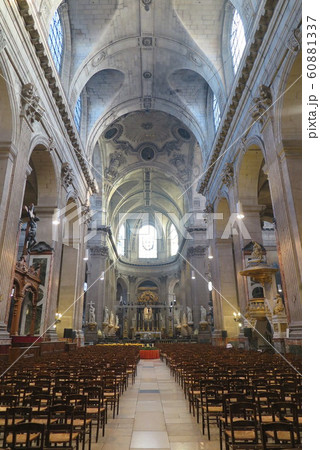パリのサン・シュルピス教会(Eglise St-Sulpice in Paris) パリのサン・シュルピス教会(Eglise St-Sulpice in Paris) 60881337