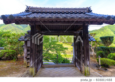 福知山城の城門 瑞林寺山門 薬医門 60881488