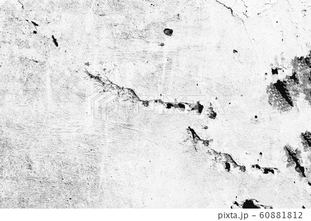 Texture of a concrete wall with cracks and 60881812
