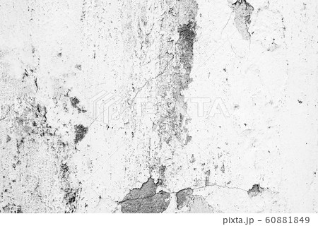 Texture of a concrete wall with cracks and 60881849