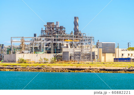 Natural gas operated power station Natural gas operated power station 60882221
