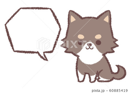 吹き出しチワワ 吹き出しチワワ 60885419