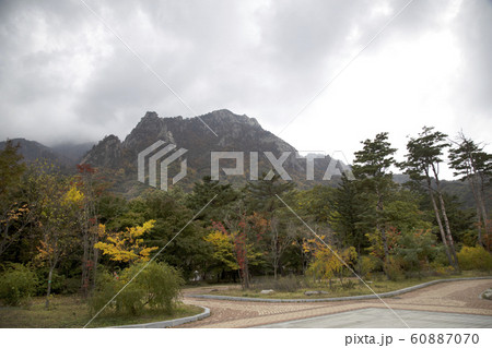 雪岳山 山 風景 60887070