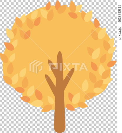 樹與秋天的葉子 60888912