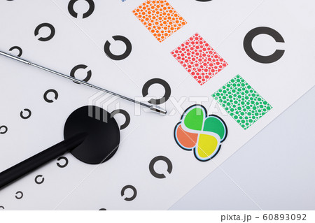 視力検査表　ランドルト 60893092