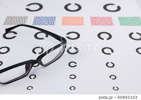 視力検査表　ランドルト 60893103