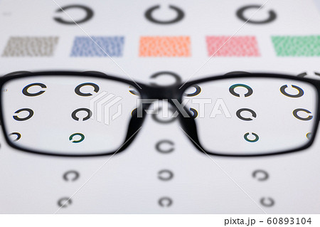 視力検査表　ランドルト 60893104