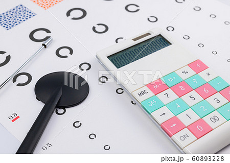 視力検査表　ランドルト 60893228