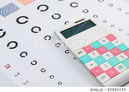 視力検査表　ランドルト 60893230