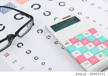 視力検査表　ランドルト 60893231