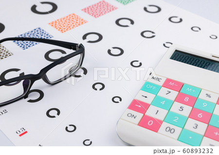 視力検査表　ランドルト 60893232