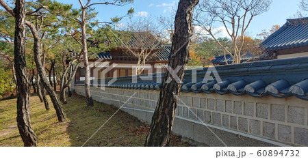 韓国の風景 韓屋 韓屋村 60894732