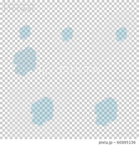 dotted Japan map, Tochigi dotted Japan map, Tochigi 60895136